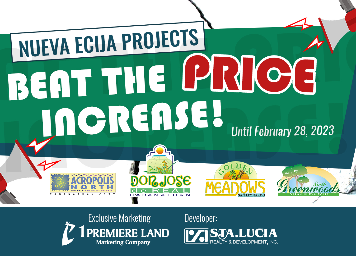 Nueva Ecija Projects Hurry up! Beat the price increase!